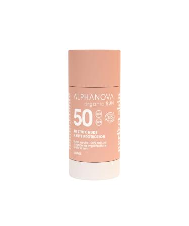 Alphanova ALPHANOVA HEALTH - BB Stick Nude PERFECT SKIN SPF50+ ORGANIC SUN SENSITIVE - certified organic - natural - eco-friendly - 15ml