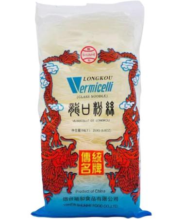  Generisch Lunou Vermicelli Glass Noodle Bags for Soups Salads Pan Dishes Asian Cuisine 100% Natural Product Net Weight 250g (Pack of 4) - Buy Online on GoSupps.com