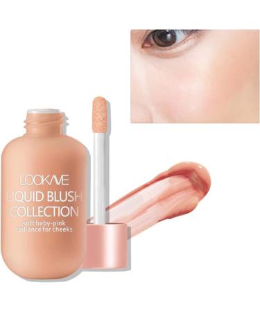 Small Peach Liquid Blush for Mature Skin - Long-Wearing & Smudge Proof Cream Blusher (03) - Buy Online on GoSupps.com