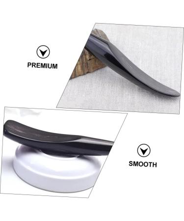 Beavorty 2 STK Manual Horn Massage Board - Multifunctional Skin Scratch Massage Tool (17x3cm) - Black - 2 Pcs for International Shipping - Buy Online on GoSupps.com