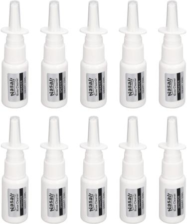 Nasal Spray Bottle 20ml Plastic Nasal Bottle 10pcs for Nasal - Buy Online on GoSupps.com