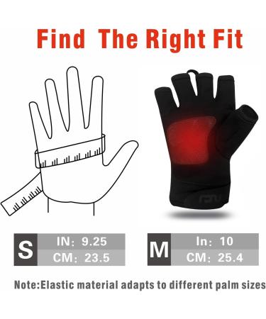 Rechargeable Wireless Fingerless Heated Writing Gloves,Heated Work Gloves for Men and Women,USB Heated Gloves Suitable for Work, Play, Ski, Bike, Hiking, Outdoor Adventure 4.3*7 ing(M) - Buy Online on GoSupps.com