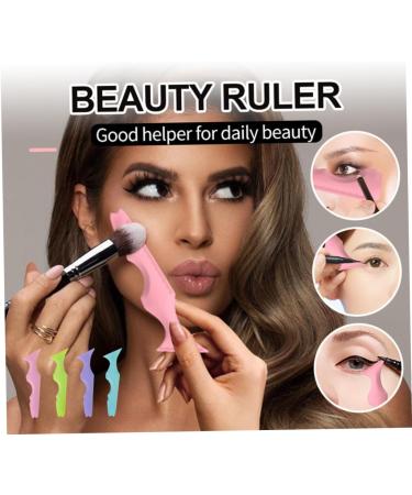Baluue 4 Pcs Eyeliner De Para Gelatinas Eyeshadow Stencil Make up Kit Eyeshadow Aid Tool Pink - Buy Online on GoSupps.com