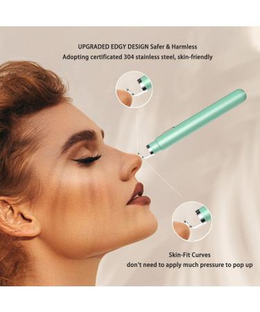 Womfenn Blackhead Remover 2022 - Advanced Pimple Popper with Camera | Acne Comedone Extractor Kit for Skin Care | Pore Clean Tool | 20X Zoom Aquamarine 01 - Buy Online on GoSupps.com