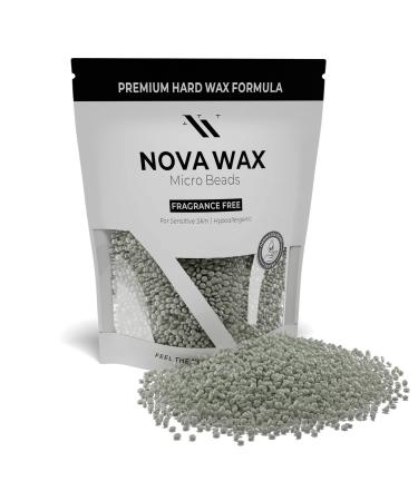 Nova Wax 1000g - Hard Wax Beads for Hair Removal  Unscented Wax Beans Refills for Wax Pot Warmer Professional  Creamy and Elastic formula ideal for Estheticians Waxing Supplies for Salon 2.2 lb Bag
