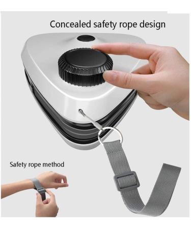 Gear Tuning Cleaner Glass Wiper Concealed 2.6M Safety Rope Triangular Design Double Sided Window Cleaner - Buy Online on GoSupps.com