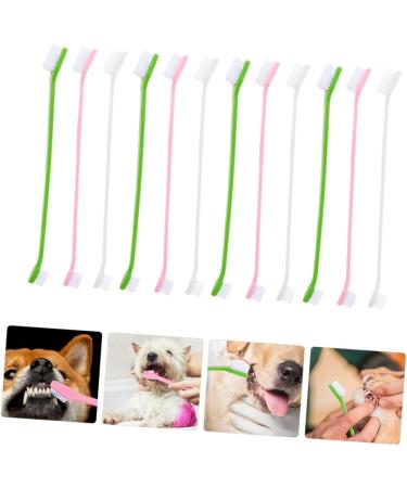 FRCOLOR 12pcs Teeth Supplies Cat Multi-function for Cats Dogs Tooth Small Double Household Handle - Buy Online on GoSupps.com