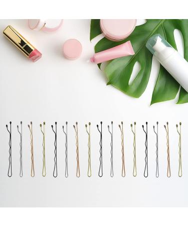 ILVISEST 200pcs Hair Bobby Pins Kit with Box for Women, Girls & Kids | Premium Hair Pins for Thick & Thin Hair | Invisible Wave Hairgrip Barrette Hair Accessories in Gold - Buy Online on GoSupps.com