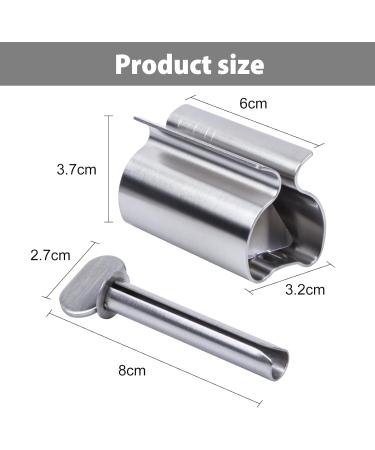 Buy Tube Squeezer Set - 5 Stainless Steel Toothpaste Expressers with Keys | International Shipping Available - Buy Online on GoSupps.com