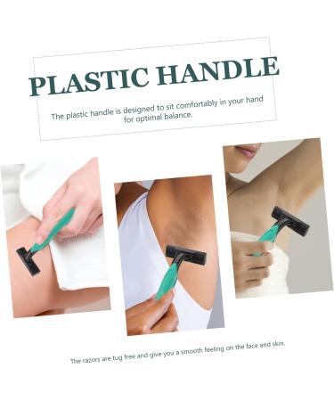 PopetPop 20 Pack Disposable Razors - Comfortable & Portable Bikini & Men's Hairdresser Razors for Travel - Buy Online on GoSupps.com