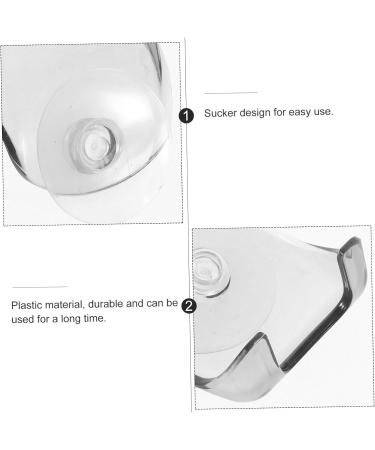 Doitool 10 STK Shaver Holder with Suction Cup - Manual Razor Hanger for Bathroom Accessories - Buy Online on GoSupps.com