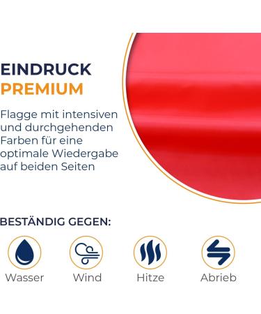 Buy AZ FLAG Solid Red Flag 150x90cm | Premium Quality Flags for International Shipping - Buy Online on GoSupps.com