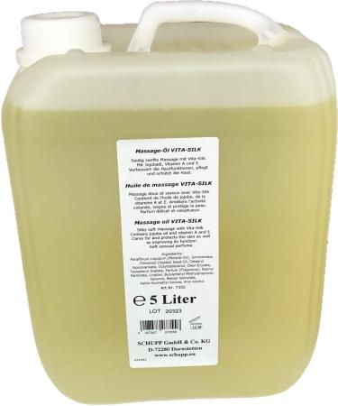 Buy Schupp Massage Oil Vita Silk 5000ml - Premium Quality Fast International Shipping - Buy Online on GoSupps.com