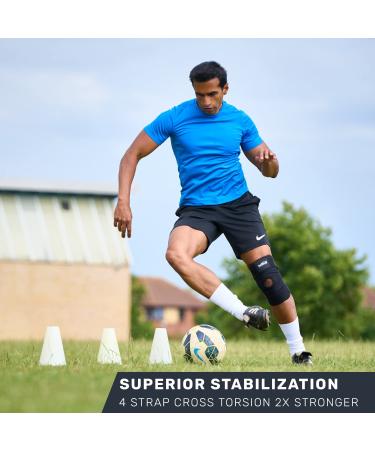 Adjustable Knee Support Brace for Men and Women - Non-Slip Neoprene Strap System for Arthritis, Running, Bursitis, ACL Ligament Damage - Ideal for Sports and Skiing - Buy Online on GoSupps.com