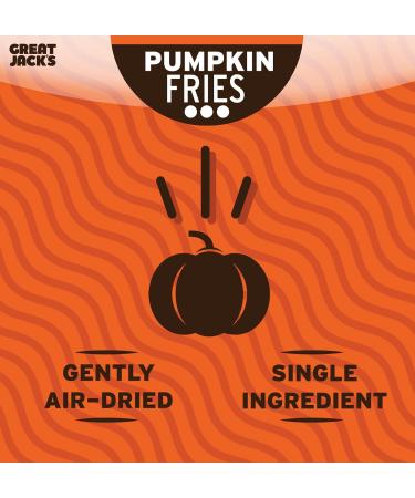 Great Jack's Air-Dried 100% Pumpkin Fries - Buy Online on GoSupps.com