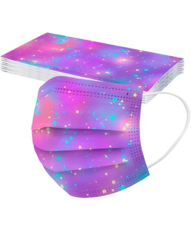 Shop WEXCV 100-Piece Cartoon Print 3-Layer Face Masks for Kids | Breathable Neck Gaiters | Ideal for School & Outdoor Use - Buy Online on GoSupps.com