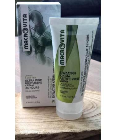 Macrovita Ultra fine moisturizing cream 24 hours 50ml - Buy Online on GoSupps.com