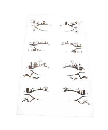 minkissy minkissy Multi-eyeliner Stickers Temporary Eyeshadow Stickers for Women 4 Pairs Add a Unique Charm to Your Makeup