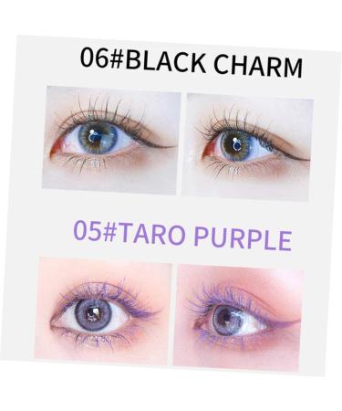 Angoily 6pcs Colored Mascara Women Mascara Eyelash Makeup Mascara Gold Arabic Perfume Bottle Makeup Tool Abs - Buy Online on GoSupps.com