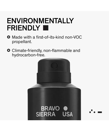 Bravo Sierra Deodorant Body Spray - White Vetiver & Cedarwood 5 oz - Vegan, Cruelty-Free, Long-Lasting Odor Protection - Buy Online on GoSupps.com