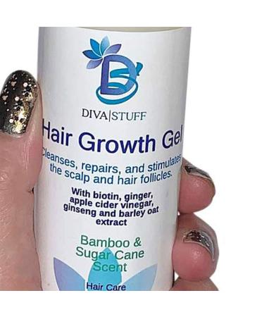 Buy Diva Stuff Hair Growth Gel - Cleanses Repairs & Stimulates Hair Follicles with Stem Cells Vitamins & Minerals - International Shipping Available - Buy Online on GoSupps.com