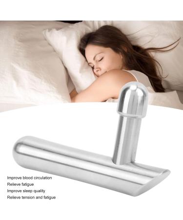 Stainless Steel Trigger Point Massager - T-Bar Deep Tissue Massager for Back Shoulder Leg & Arm Relief | International Shipping - Buy Online on GoSupps.com