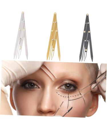 Balacoo 3pcs Eyebrow Scale Makeup Tools Brow Mapping Tool Measuring Tool Eyebrow Shape Eyebrow Pencil Miss 1 count (Pack of 1) Blackx3pcs - Buy Online on GoSupps.com