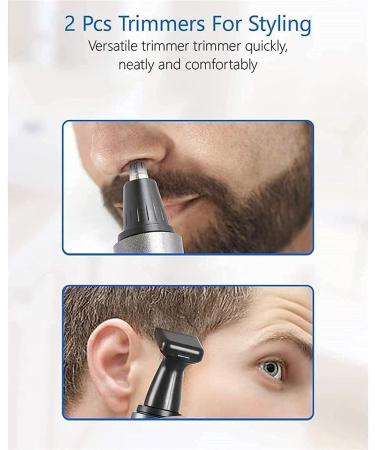 Nose & Ear Hair Trimmer | Professional Eyebrow & Facial Hair Trimmer for Men & Women - Unisex Easy to Clean | International Shipping Available - Buy Online on GoSupps.com