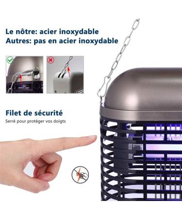 Mosquito Killer Electric Indoor Din Mouches 6W Effective Distance 100m Mosquito Killer GGL Has a Non-Toxic Effect - Buy Online on GoSupps.com
