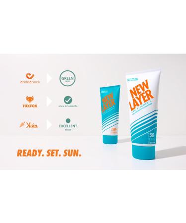 Buy New Layer Sunscreen LSF 30 - Pro Vitamin D Waterproof Microplastics-Free Reef-Friendly for Adults & Children (200ml) - Buy Online on GoSupps.com