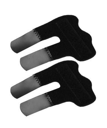 ZJchao Finger Splints - 2Pcs Stabilizer Sleeves for Broken Fingers Pinky Arthritis & Sports Injuries - Effective Finger Brace for Support & Straightening - Buy Online on GoSupps.com