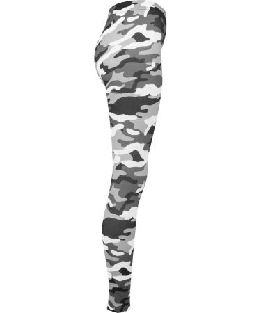 Buy Urban Classics Women's Camo Leggings - Stylish Yoga & Fitness Pants | XS-5XL | Multi-Colored Snow Camo 787 - International Shipping Available - Buy Online on GoSupps.com