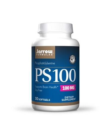 Jarrow Formulas PS 100 Phosphatidylserine 100 mg 30 Softgels