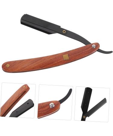 Angoily Metal Cutlery Holder & Safe Hand Razor for Men - Old-Fashioned Bamboo Eyebrow Trimmer - Buy Online on GoSupps.com