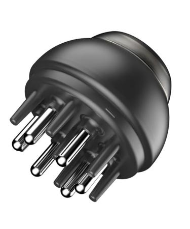 Mini Massage Comb for Scalp Care Promotes Hair Growth and Reduces Stress Massage Comb Black