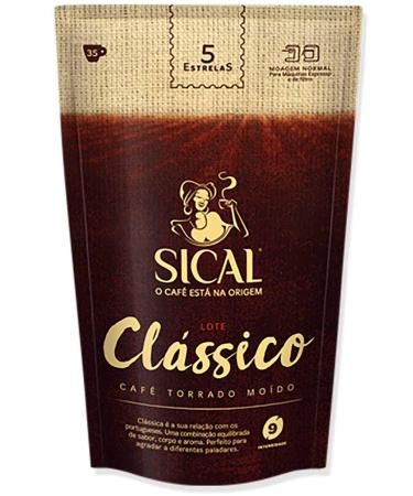 Delicious Portuguese Roasted Coffee Beans - Sical 5 Stars (3x250g)