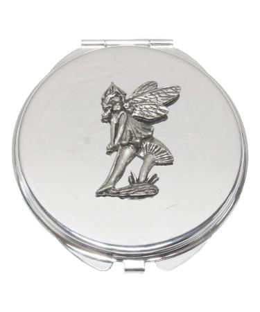 Fairy Sitting Compact Mirror Handbag Gift With Free Engraving 122