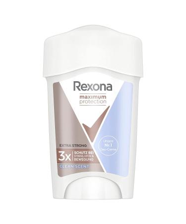Rexona Maximum Protection Sensitive Dry Antiperspirant Cream 45ml - Gentle Sweat Protection - Buy Online on GoSupps.com