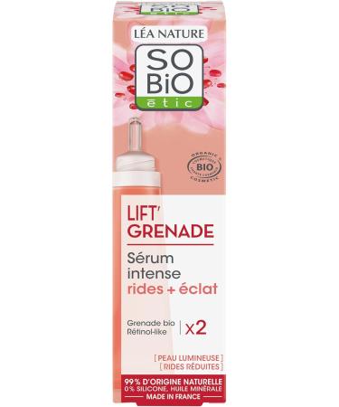 L A NATURE SO BiO tic | Intense Wrinkle + Radiance Serum - Lift'Argan | Wrinkle + Radiance Innovation | Reduced wrinkles | All skin types | 99% natural origin | Made in France | 30 ml - Buy Online on GoSupps.com