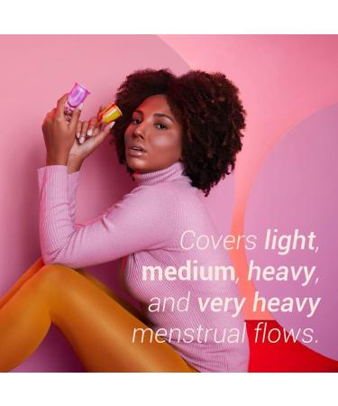 Lumma Flexible Medical Silicone Menstrual Cups | Reusable & Comfortable | Leak-Proof Female Care (MB Pink Love) - Buy Online on GoSupps.com