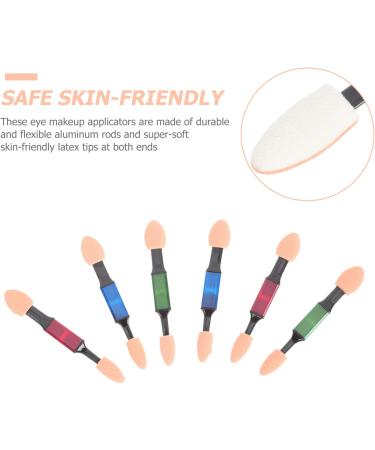 KALLORY Eyeshadow Eye Shadow Brush Eyeshadow Sponge Brush Double- ended Sponge Eye Shadow Sticks Eye Makeup (30 Piece) - Buy Online on GoSupps.com