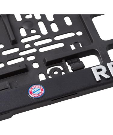 FC Bayern Munich 3D License Plate Amplifier - Record Champion Merchandise | International Shipping - Buy Online on GoSupps.com