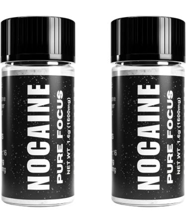 NOCAINE Pure Focus Powder 1.6g Vials (2-Pack) - Buy Online on GoSupps.com