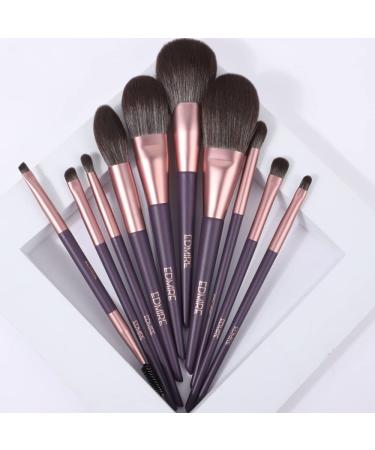 EDMIRE Makeup Brushes 10pcs Makeup Brush Set including Face Foundation Brushes Eye Makeup/Eyebrow brushes & a Makeup Bag. Make up Brushes Perfect for Anniversary Birthday or Valentine Gift for Women Premium Makeup Brushes