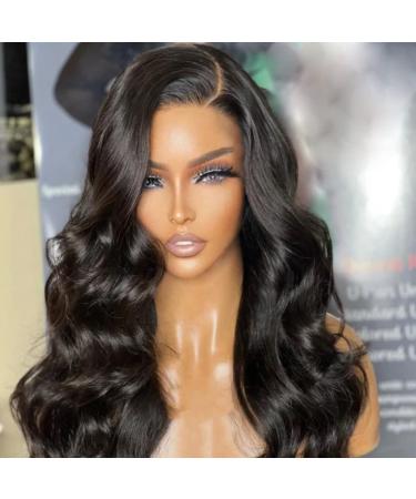 UNICE Body Wave Pre Cut Glueless Lace Front Wig 16 HD Human Hair 150% Density - Breathable Cap Beginner Friendly - Buy Online on GoSupps.com