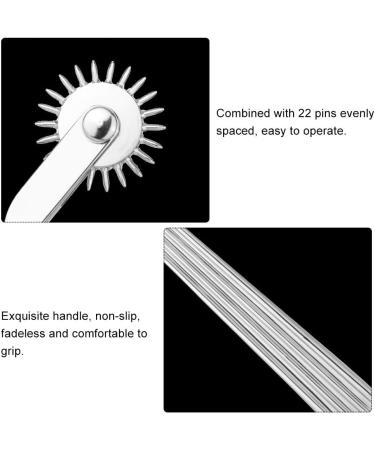 Wartenberg Pinwheel | Stainless Steel Neurowheel | 18.5 cm Medical Nerve Tester for Neurological Diagnosis - Buy Online on GoSupps.com