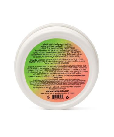 Not Soap Radio watermelon basil mint | body butter | farm to bottle - Buy Online on GoSupps.com