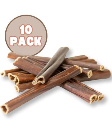 Purely Paws All-Natural Beef Esophagus Sticks - Safe High-Reward Dog Chew Sticks- Rawhide Free - (6" 10 Count) 6" (10 Pack) - Buy Online on GoSupps.com