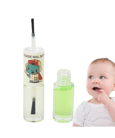 Nail biting No Bite Fingernail Polish Bitter Nail Moisturizing Caustic Water for Fingernail Growth Repair Cuticle Strengthening