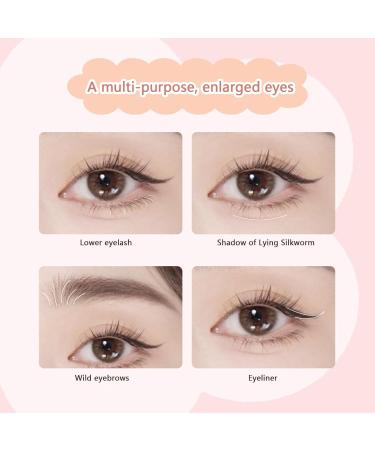 Waterproof Eyeliner Pen - Two Claw Brush Eyeliner Pen Waterproof - Quick Dry Easy Removal Long Lasting Eye Makeup Supplies with Fine Nib for Performance Daily Makeup Carnival Fulenyi 02# Gray Brown - Buy Online on GoSupps.com